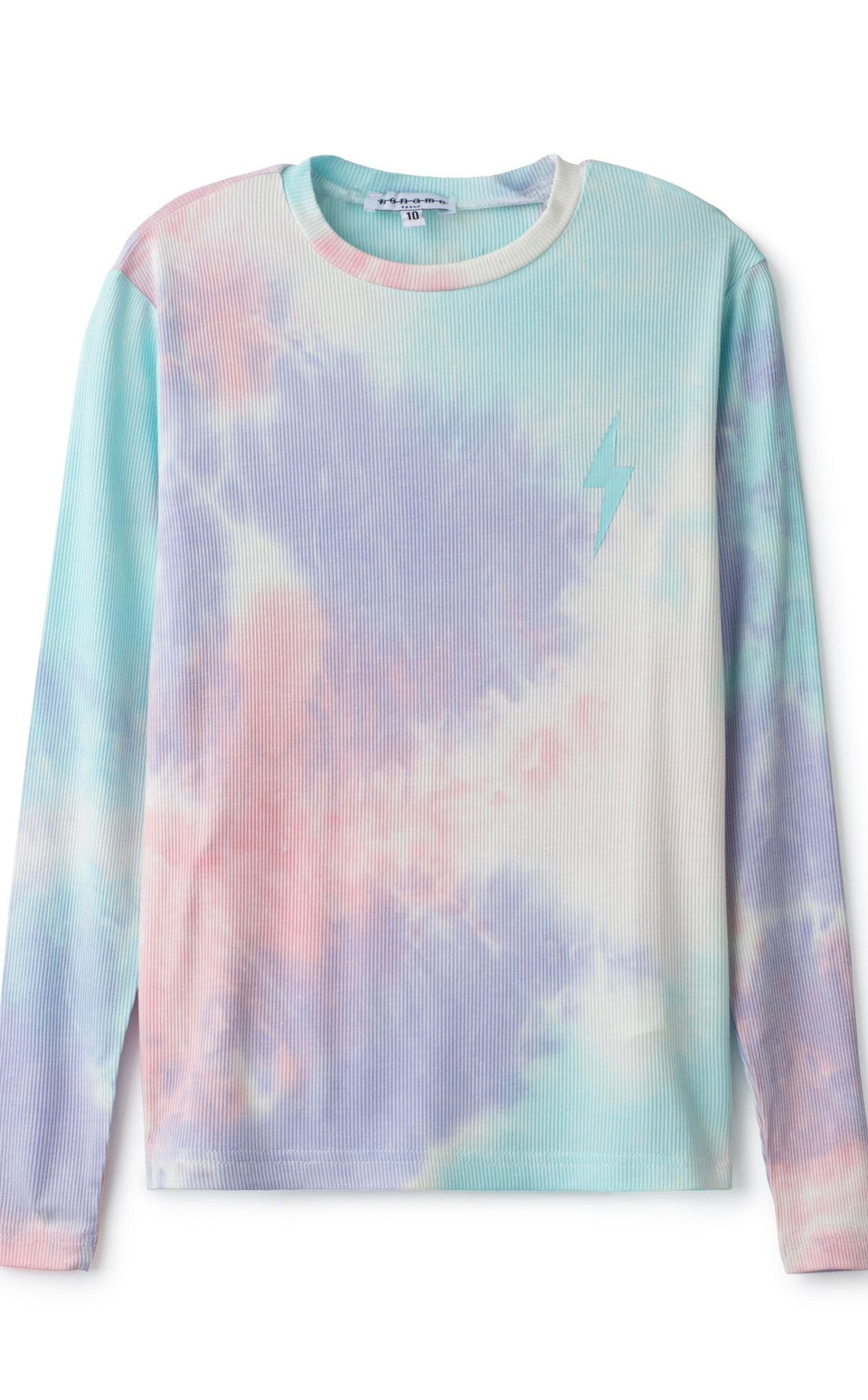 Noname Purple/Blue/Pink Tie-Dye Bolt Tee