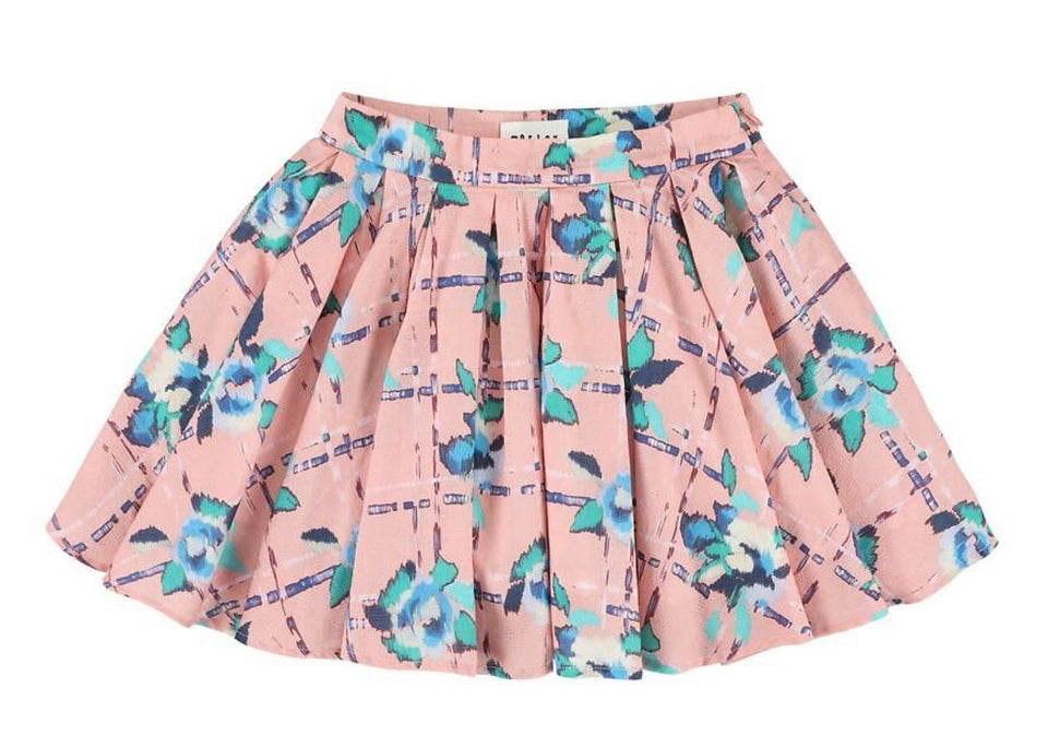 Morley Pink Floral Pleated Skirt