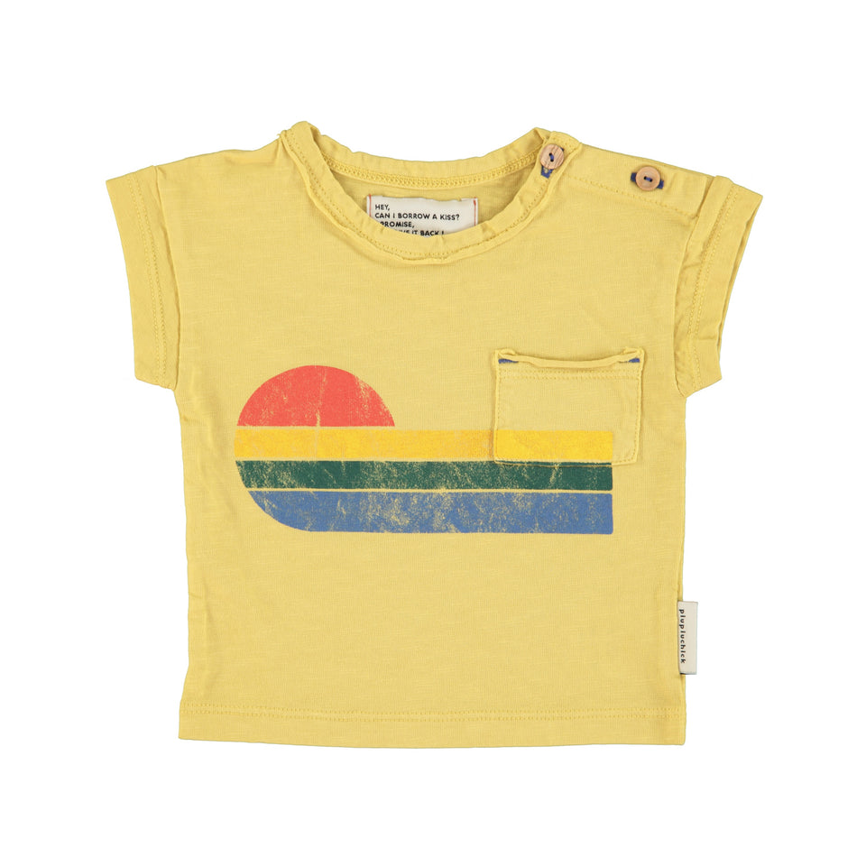 Piupiuchick Yellow Wave Tee