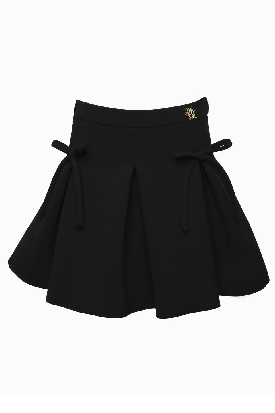 Mimisol Black Crepe Skirt