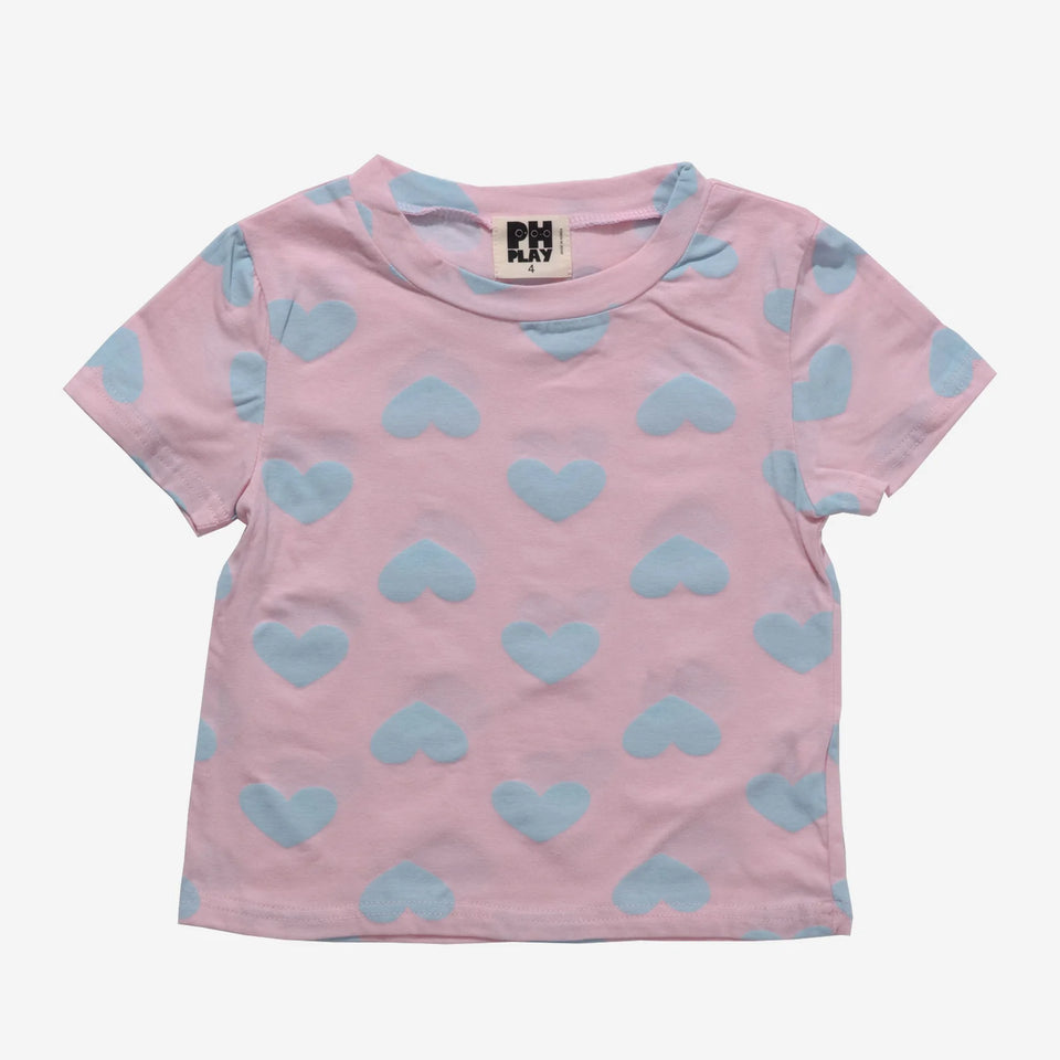 Ph Play Ivy Heart Pink Tshirt