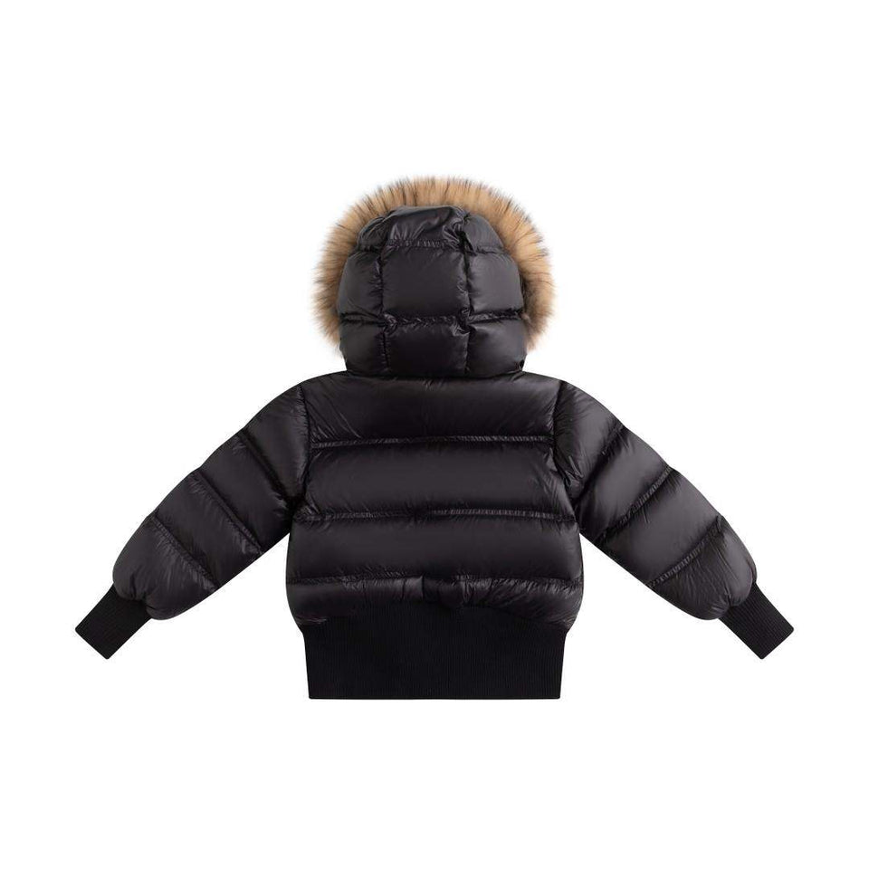 Ellabee Celine Black/Raspberry Bomber Coat