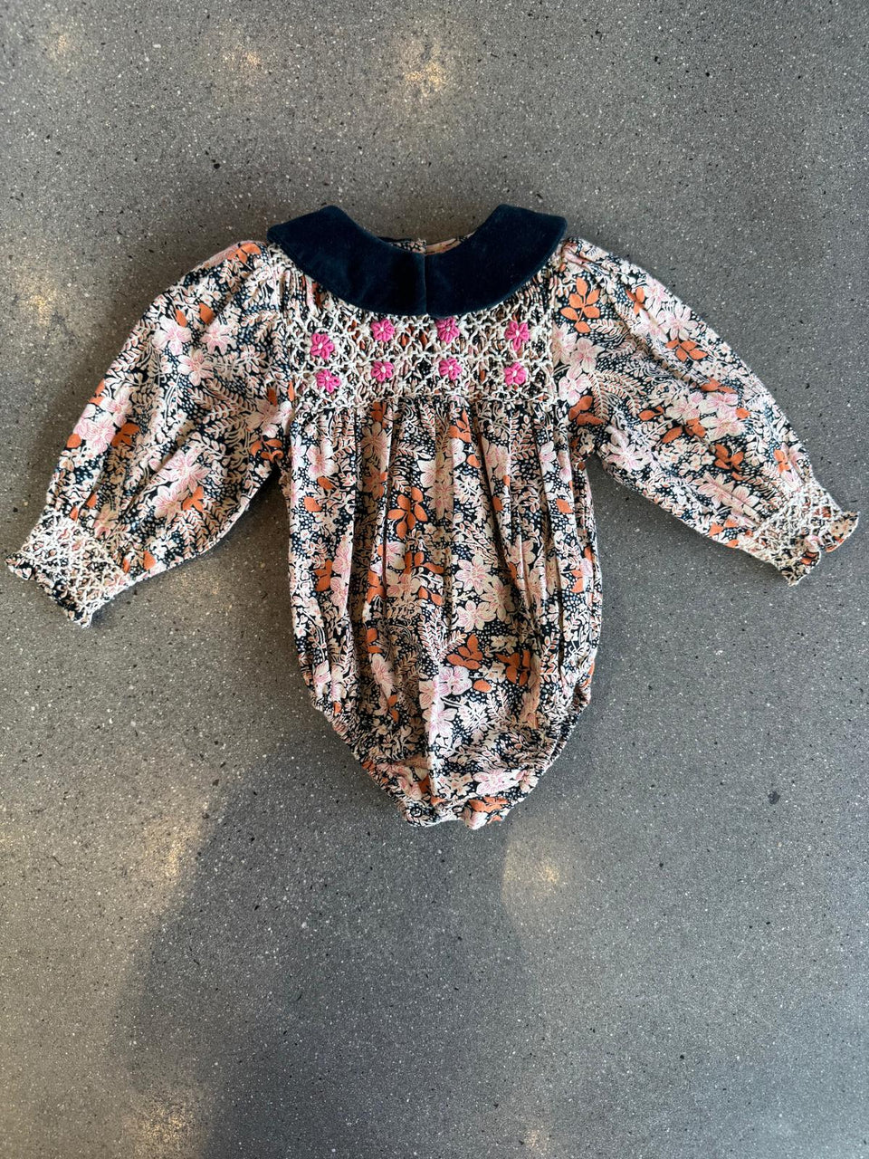 Bebe Organic Elora Special Fall Bloom Romper