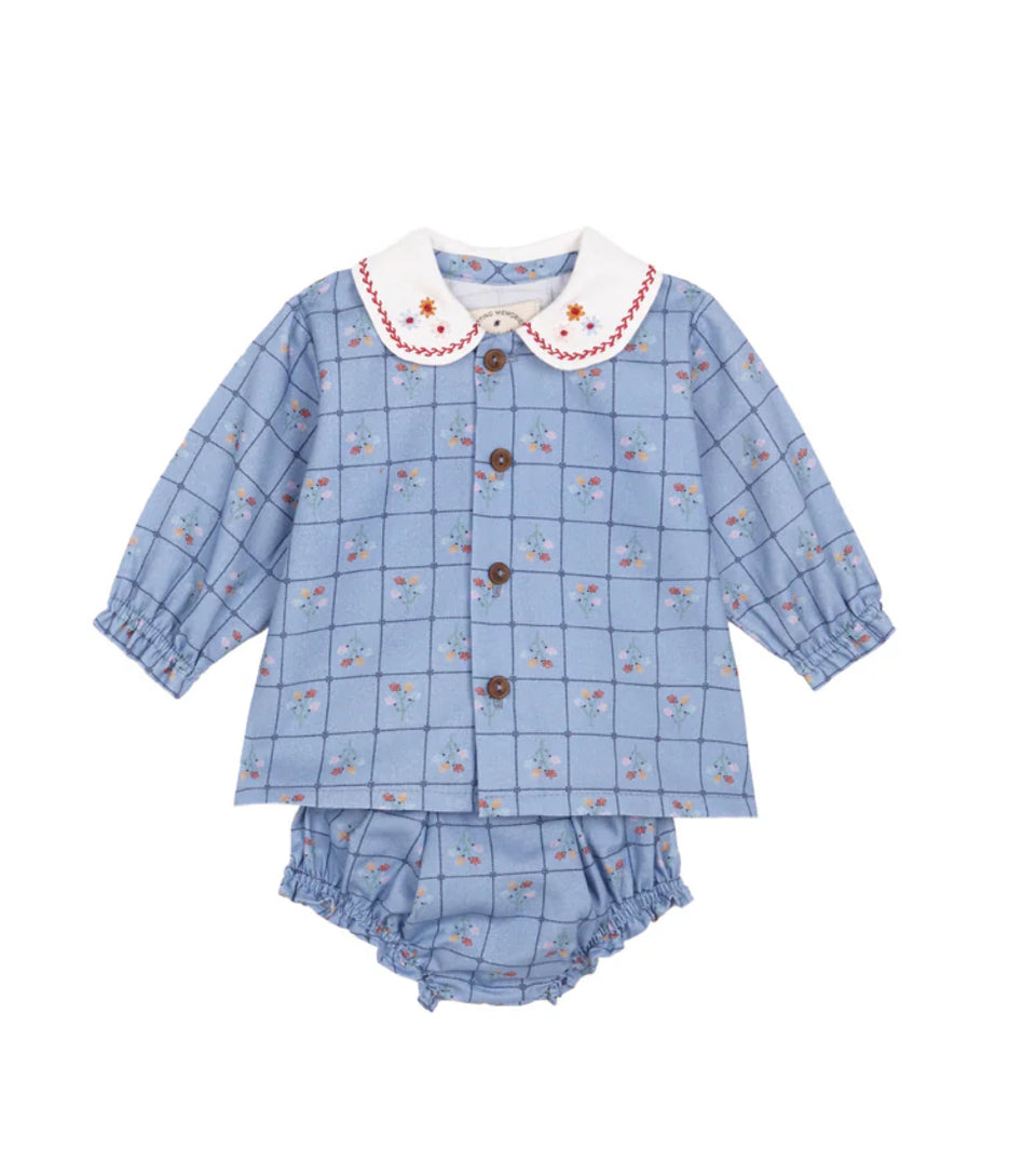 Birinit Petit Catherine Embroidered Set