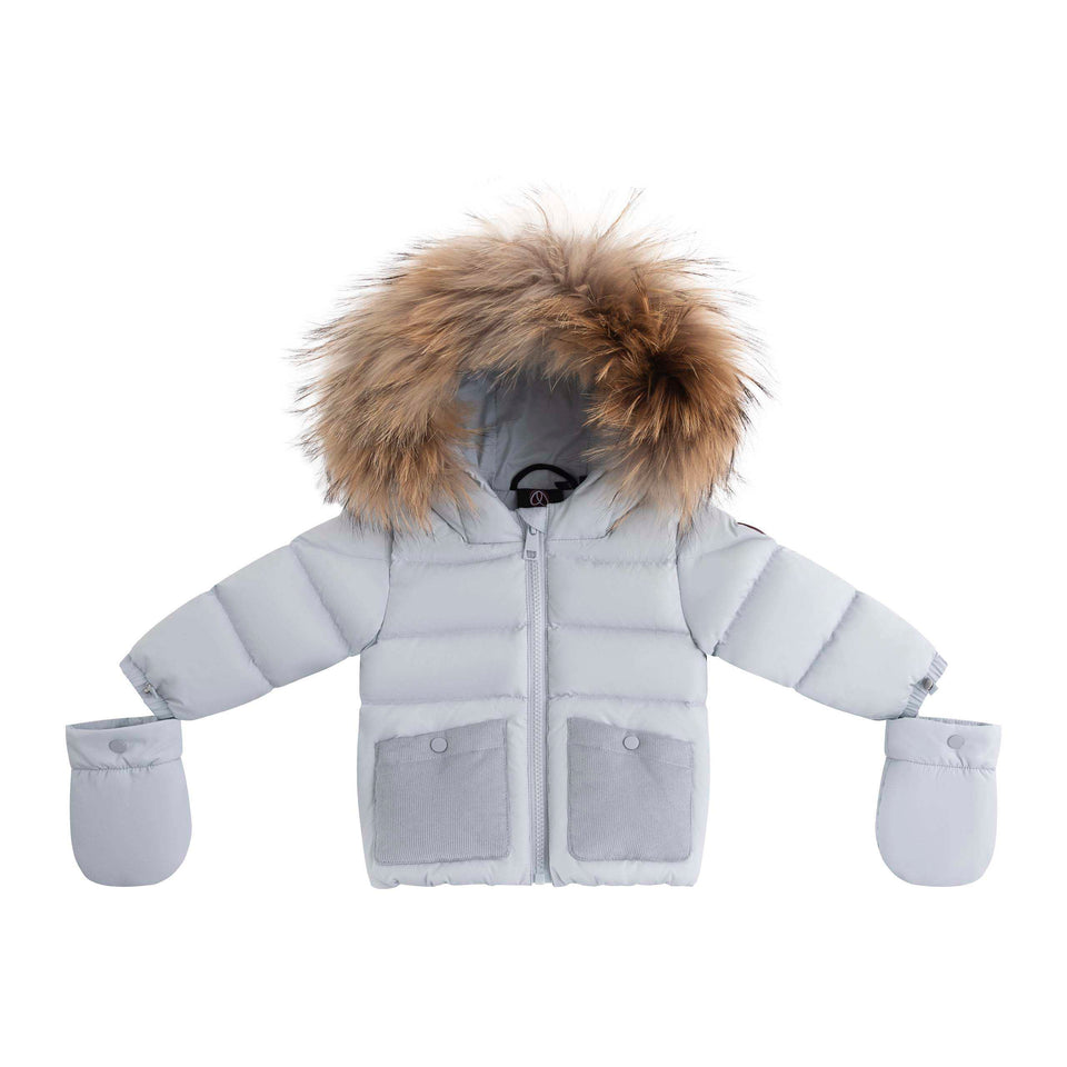Ellabee Bella Baby Blue/Corduroy Jacket