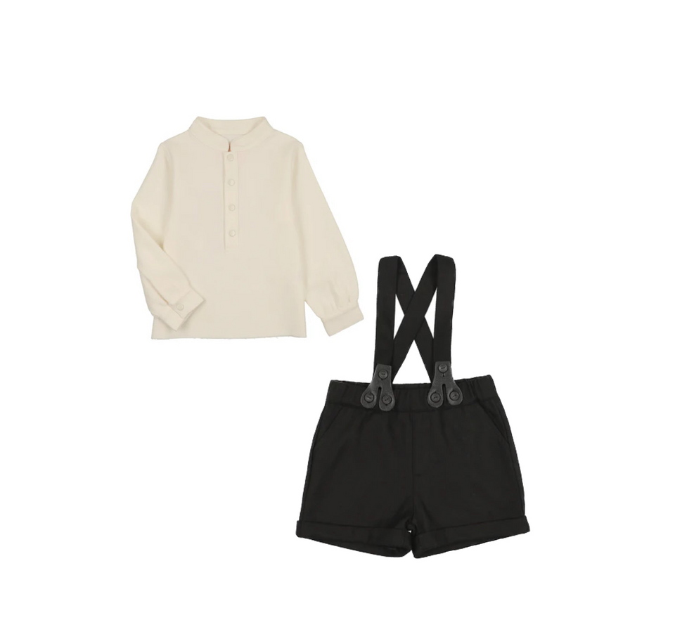 Little Tempest Cream/Black Set