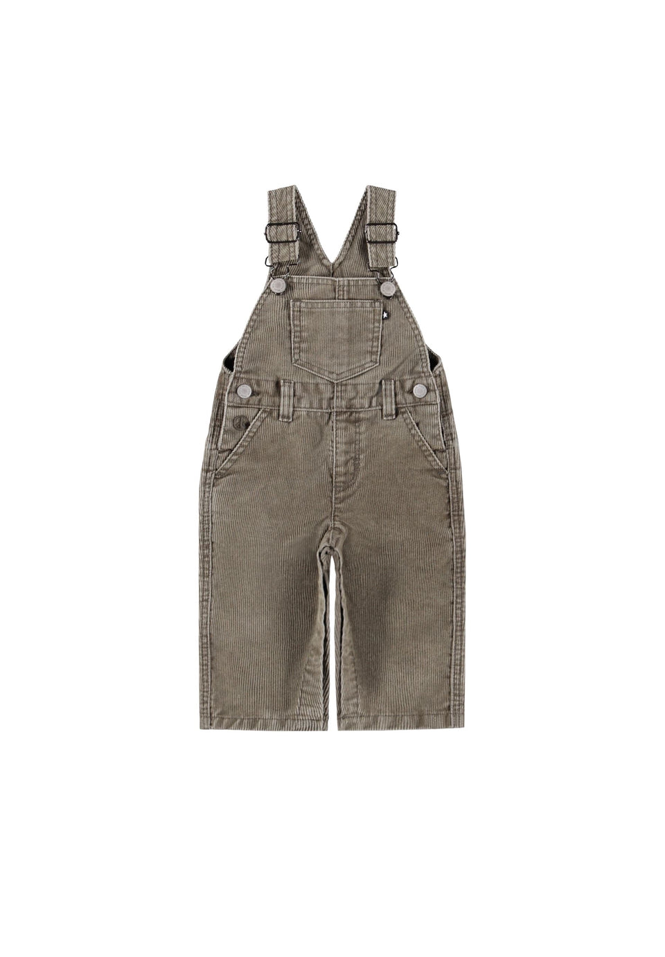 Molo Enoz/Spark Noise Check Washed Bark Romper Set