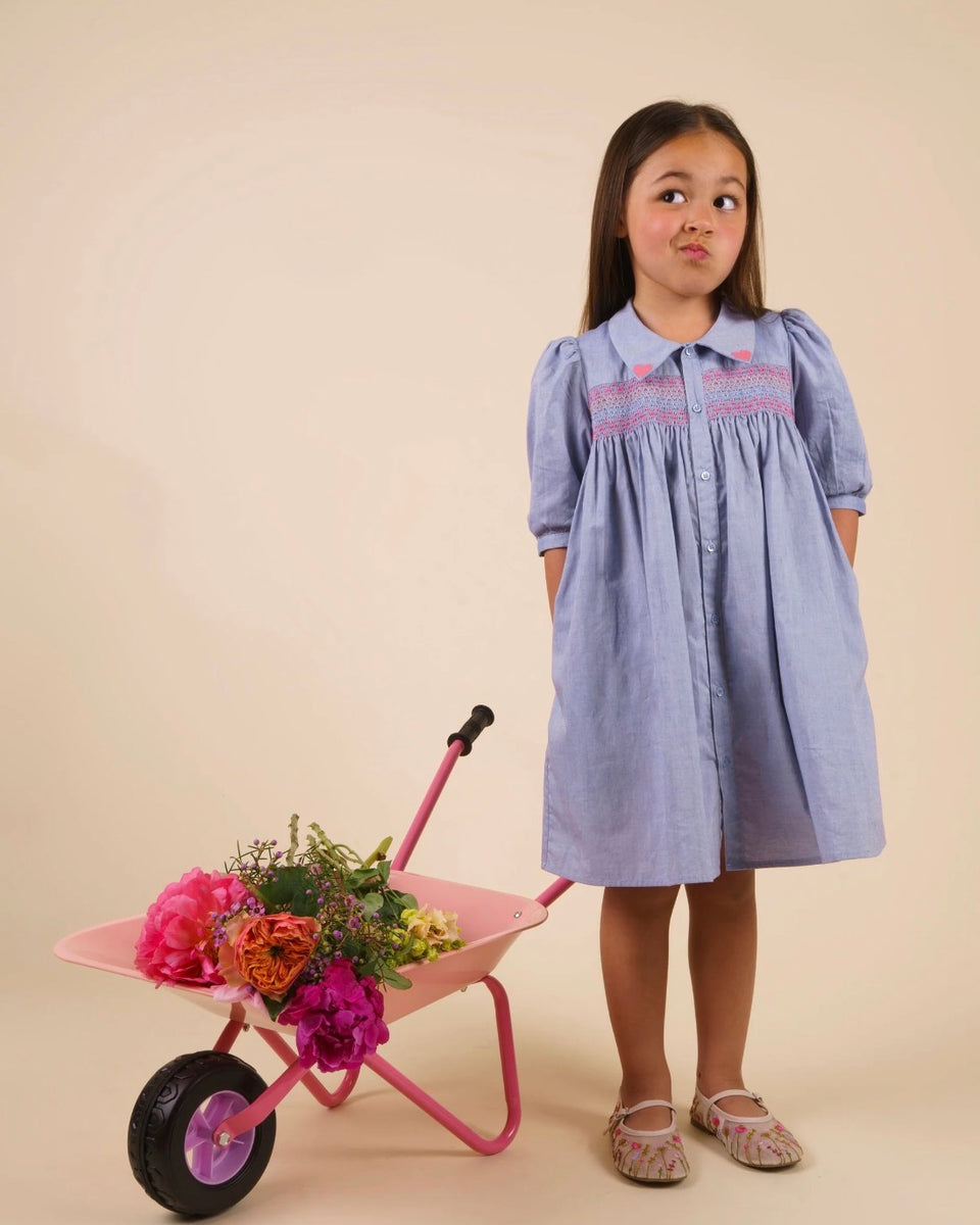 Early Sunday Jane Summer Sky Dress