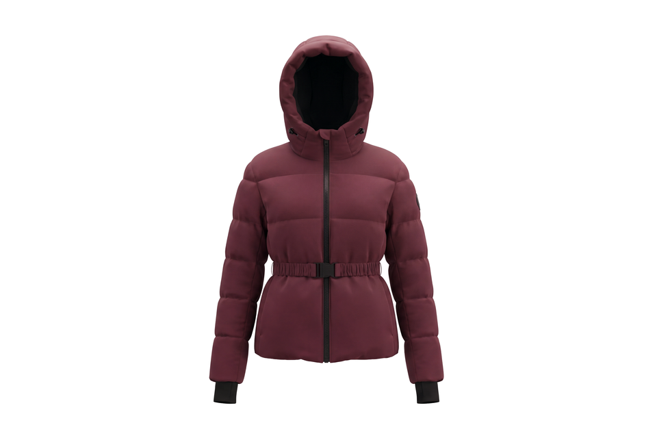 Pramie 2651R Belt Burgundy Coat