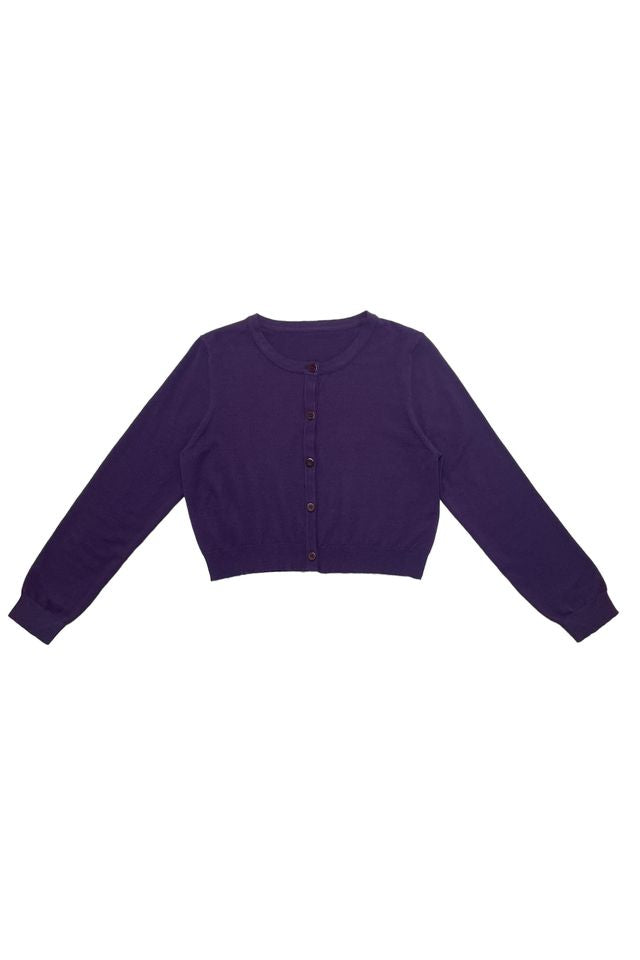 Elle oh Elle Mariane Purple Cardigan