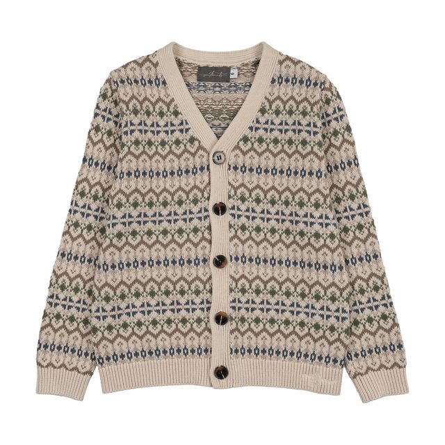 Sweet Threads Cream Cinder Meadow Cardigan