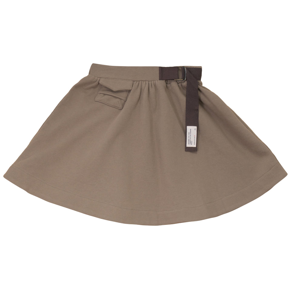 Calla Lili Tan Sweat Skirt