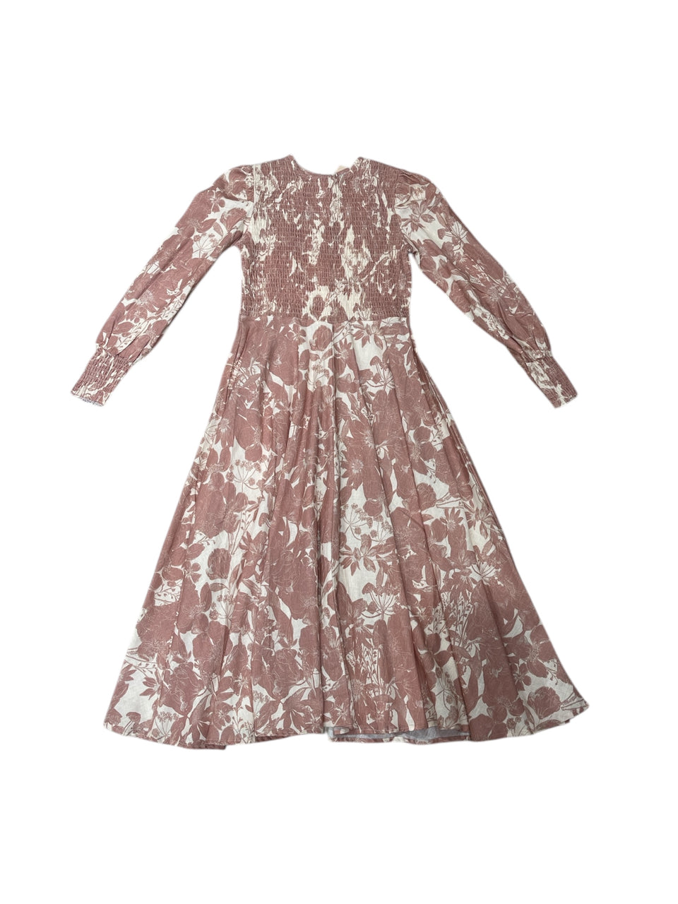 Atelier Parsmei Warhol Brown Smocked Dress