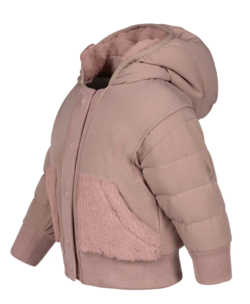 Manteau Jr Baby Knit Blush Coat