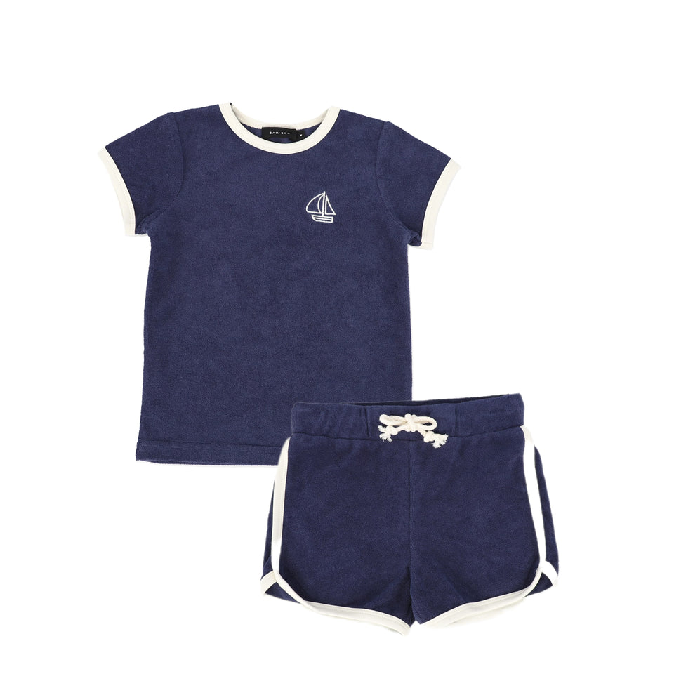 Bamboo Navy Terry Set
