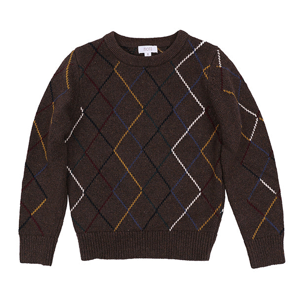 Motu Cocoa Reni Crewneck Sweater
