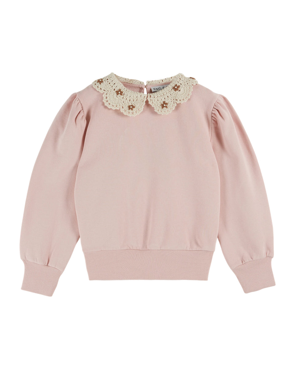 Emile & Ida Peony Collar Sweater