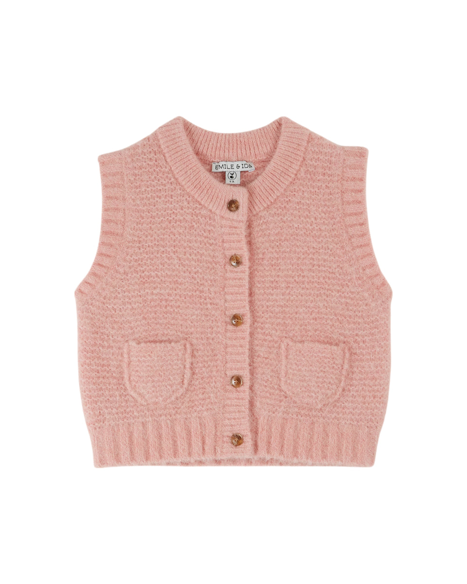 Emile & Ida Pink Vest