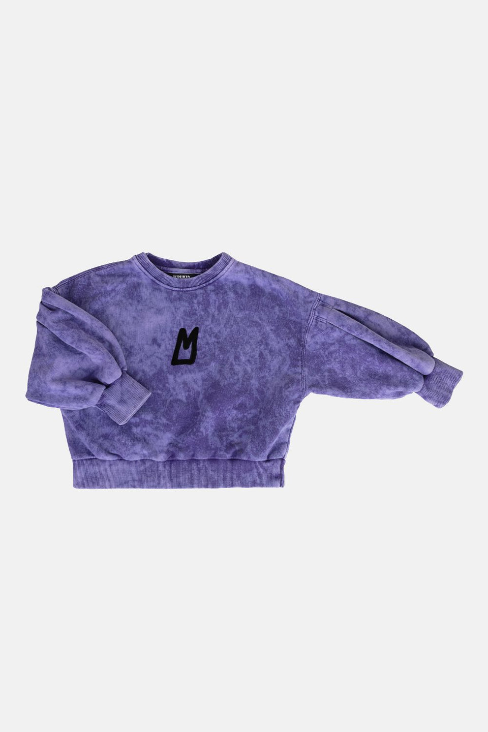 Minikid Acid Purple Balloon Sweatshirt