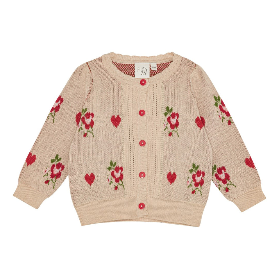 Floss Soft Pink Amelia Cardigan