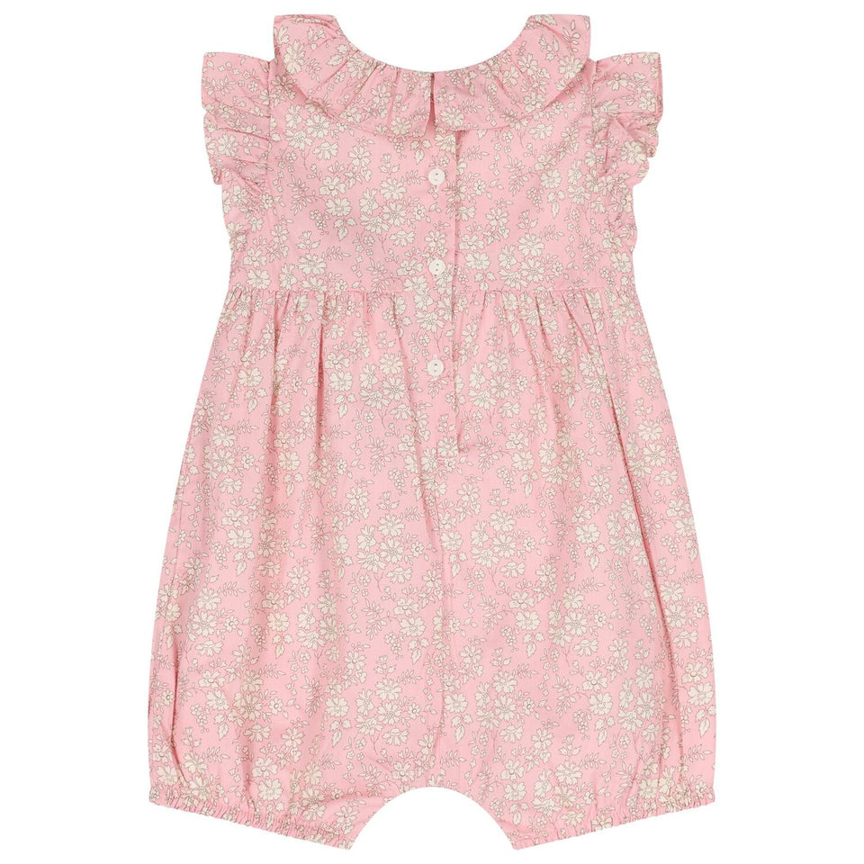 Patachou Z0144 Pink Floral Romper