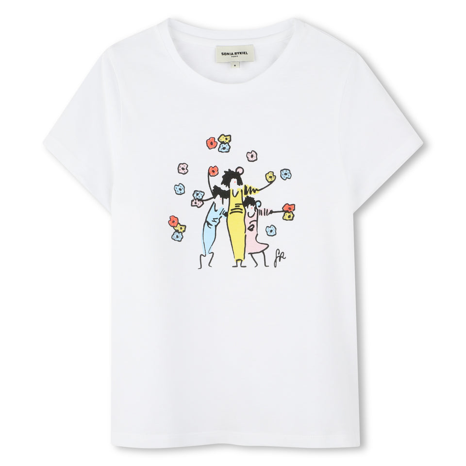 Sonia Rykiel White Short Sleeve T-shirt