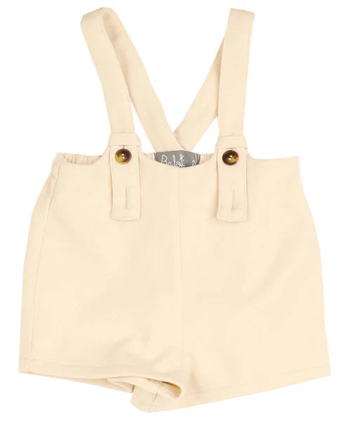 Belati Cream Scuba Jersey Overall