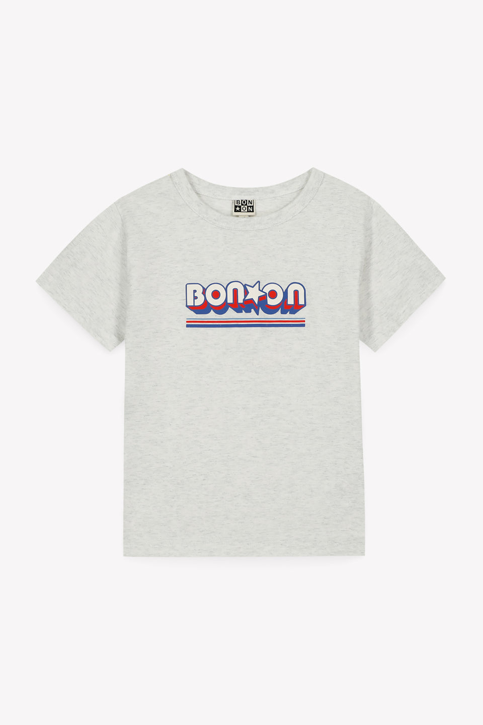 Bonton Heather Grey Pipe T-Shirt