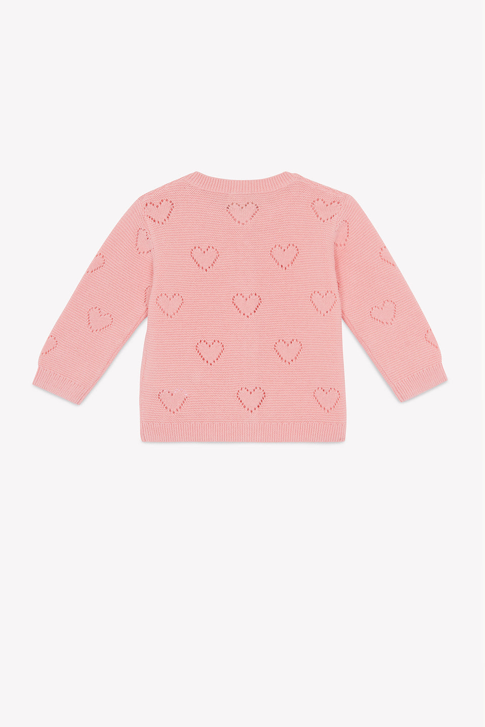 Bonton Rose Sunset Heart Cardigan