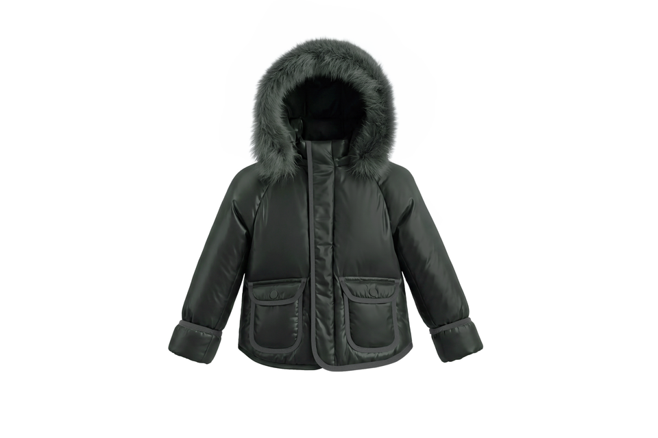 Pramie 2633G Green Corduroy Jacket