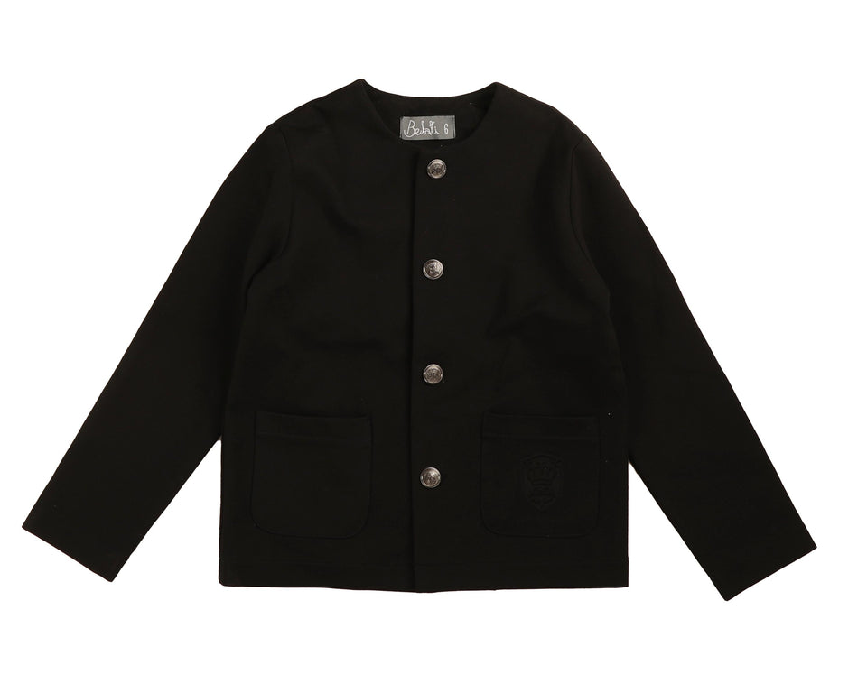 Belati Black Jersey Jacket