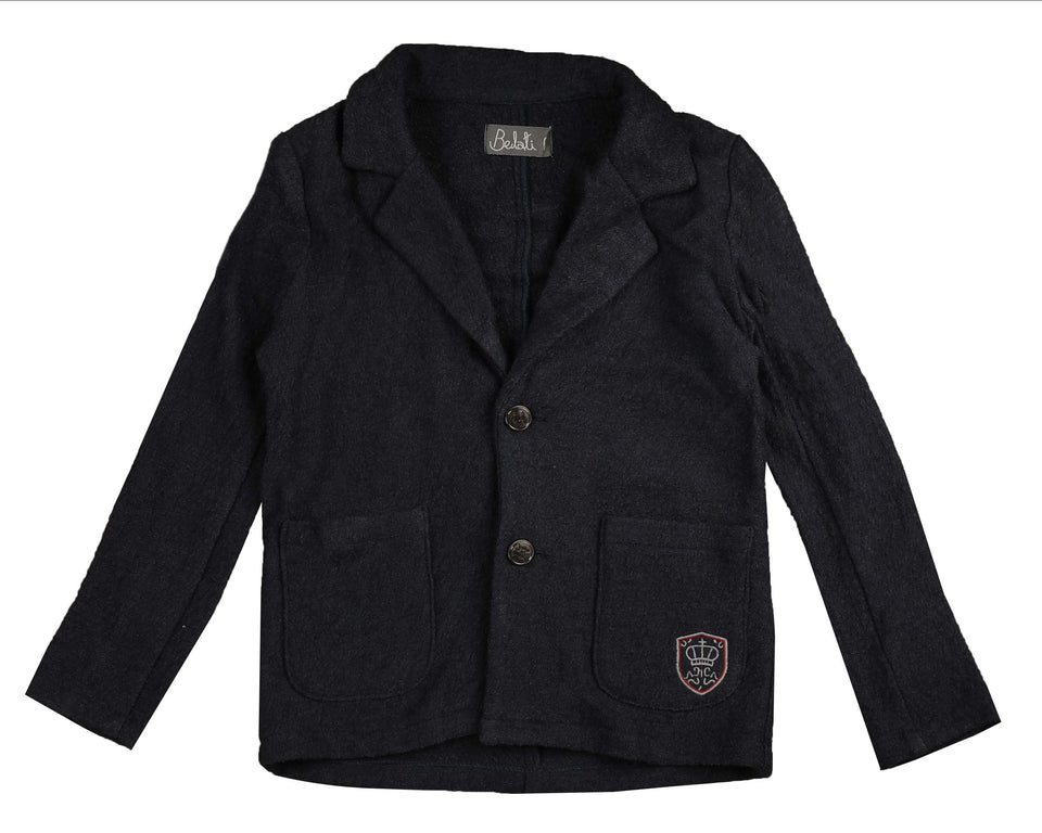 Belati Black Boucle Jacket