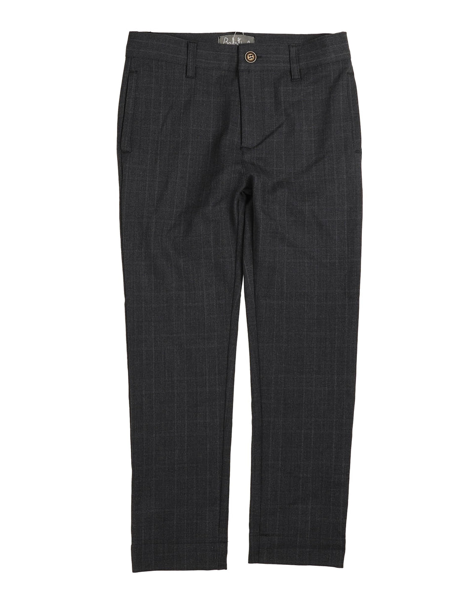 Belati Blue Plaid Pants