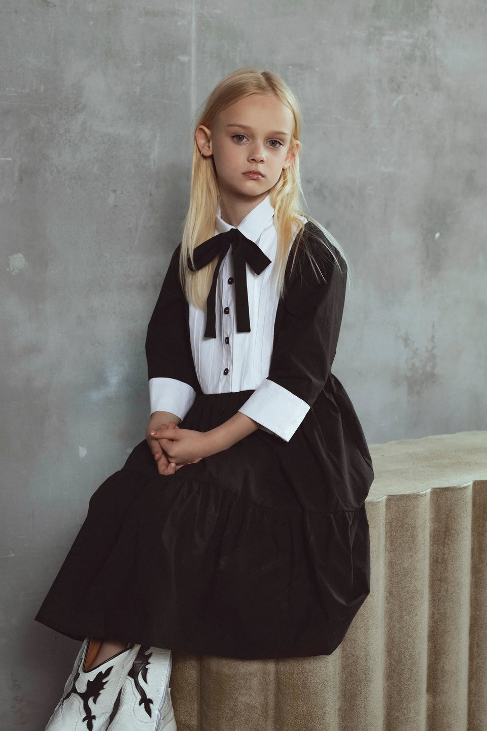 Unlabel Blythe Black Tejidos Dress