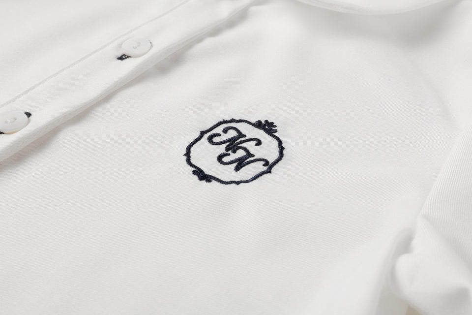 Nou Nelle Boy White Logo Shirt