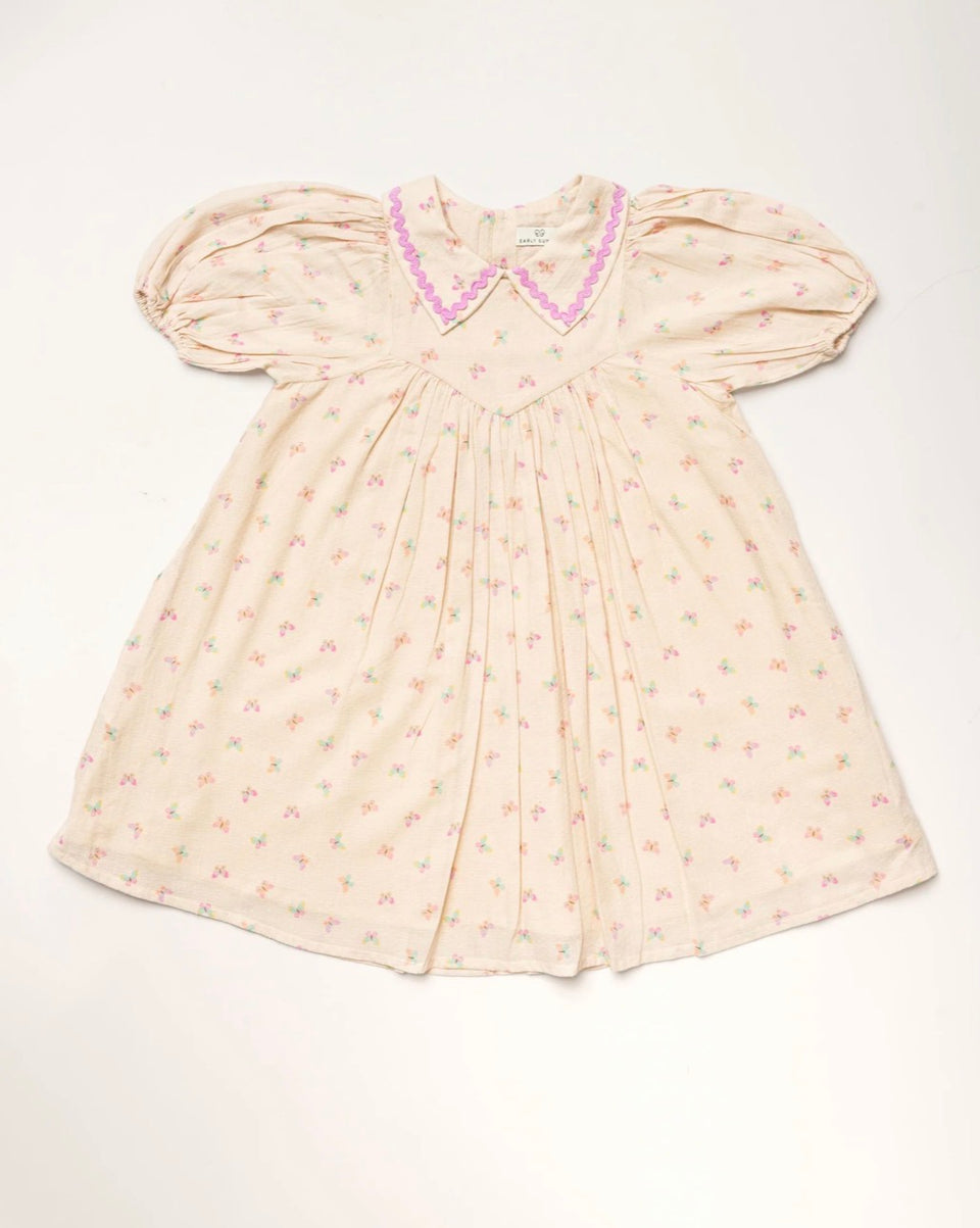 Early Sunday Butterfly Print Dress