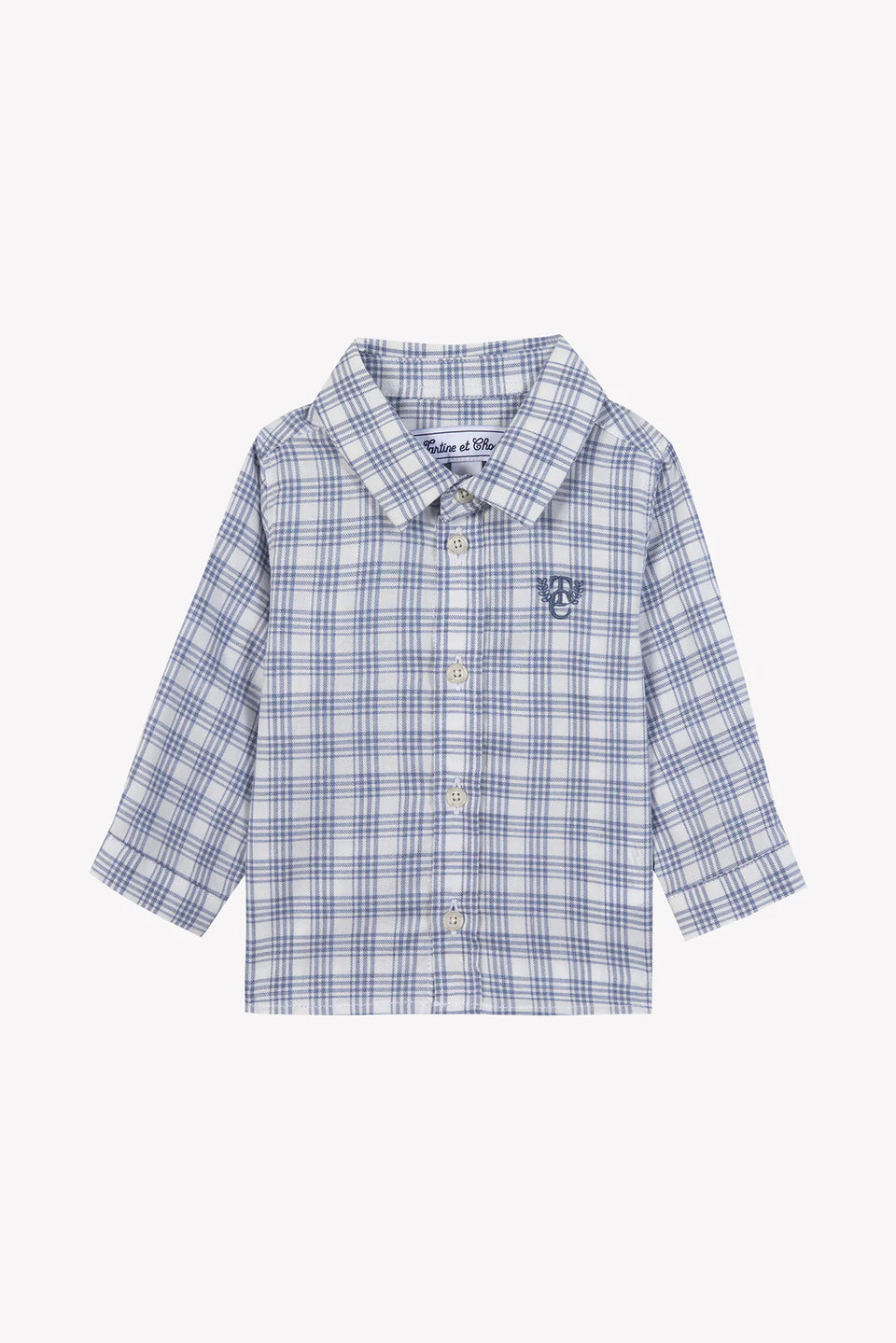 Tartine Medium Grey Plaid Shirt