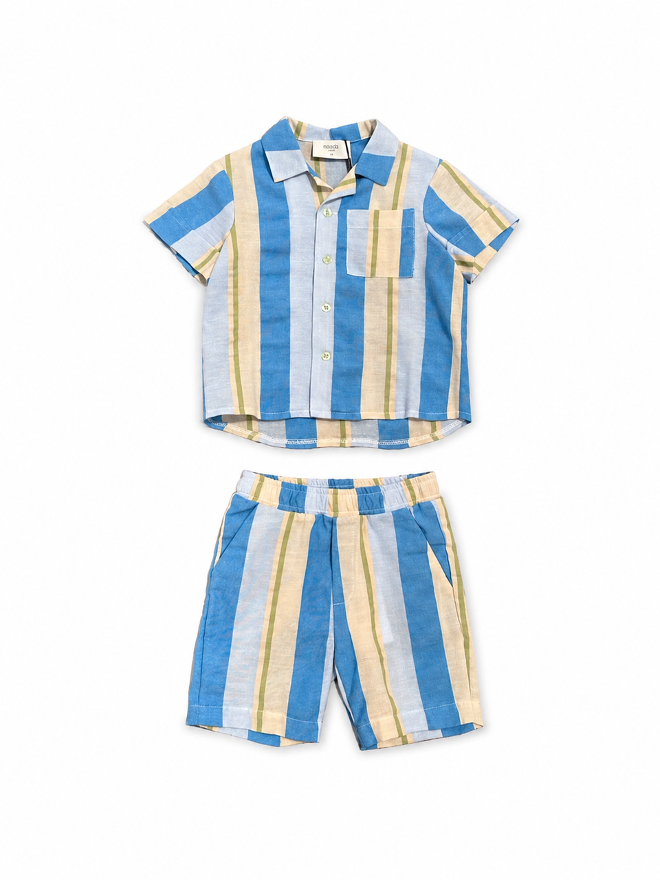 Paade Mode Harper Blue Stripe Baby Set