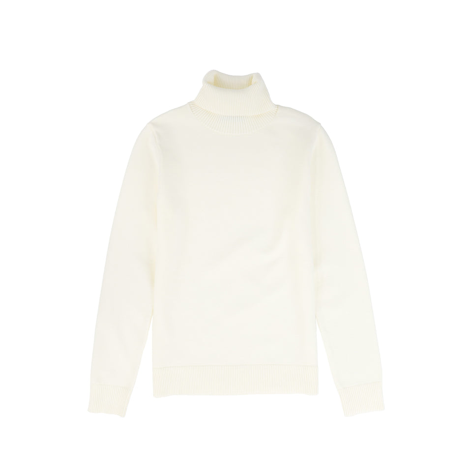 Valentina Cream Roll Over Turtleneck
