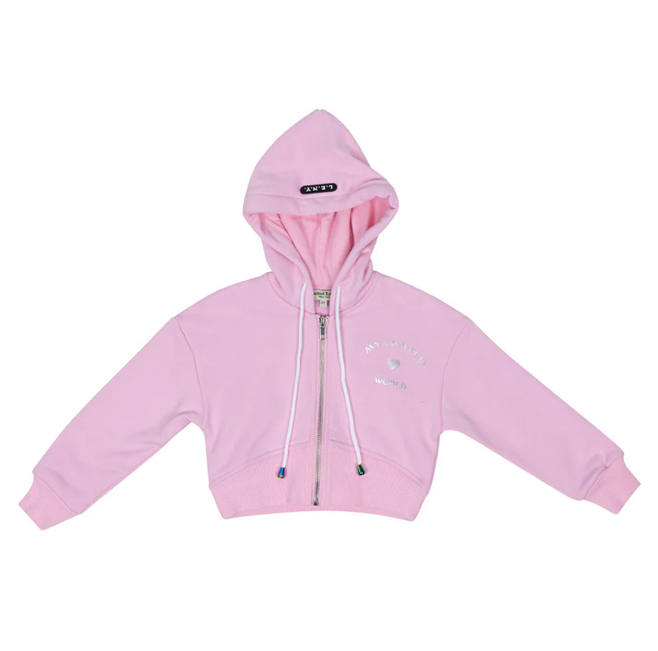 Limited Edition Pink Zip Up Hoodie