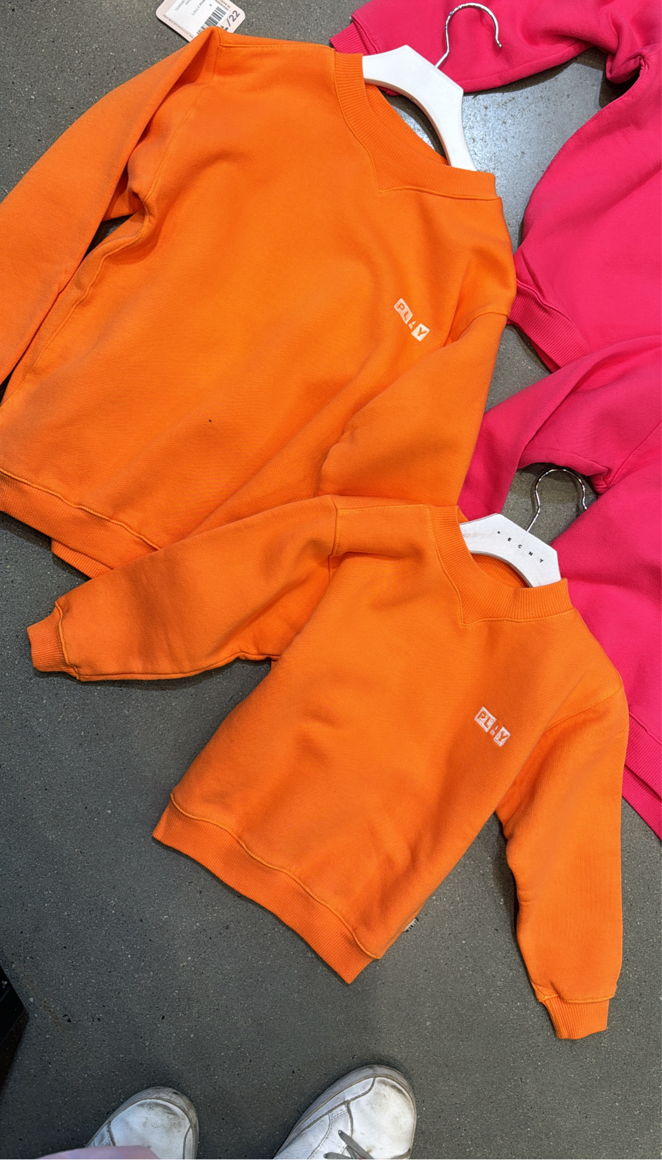 Play Terrible Twos Orange Sweater