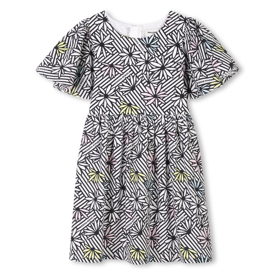 Sonia Rykiel Printed Short Sleeve Dress
