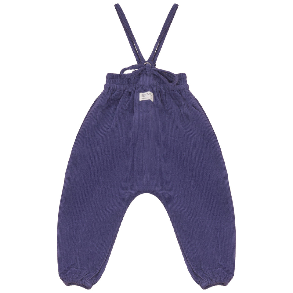 Calla Lili Purple Corduroy Romper