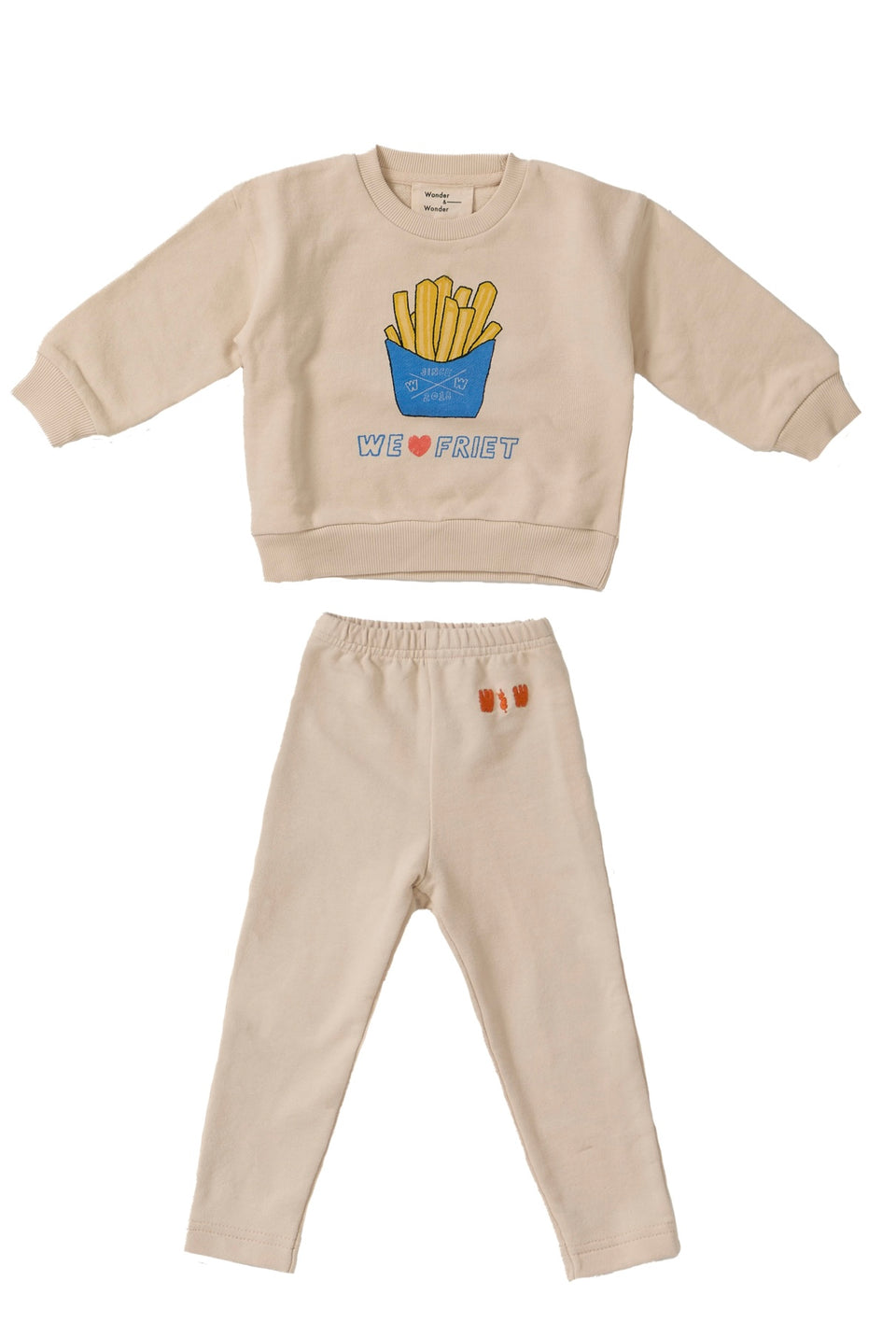 Wander & Wonder Cream Friet Set