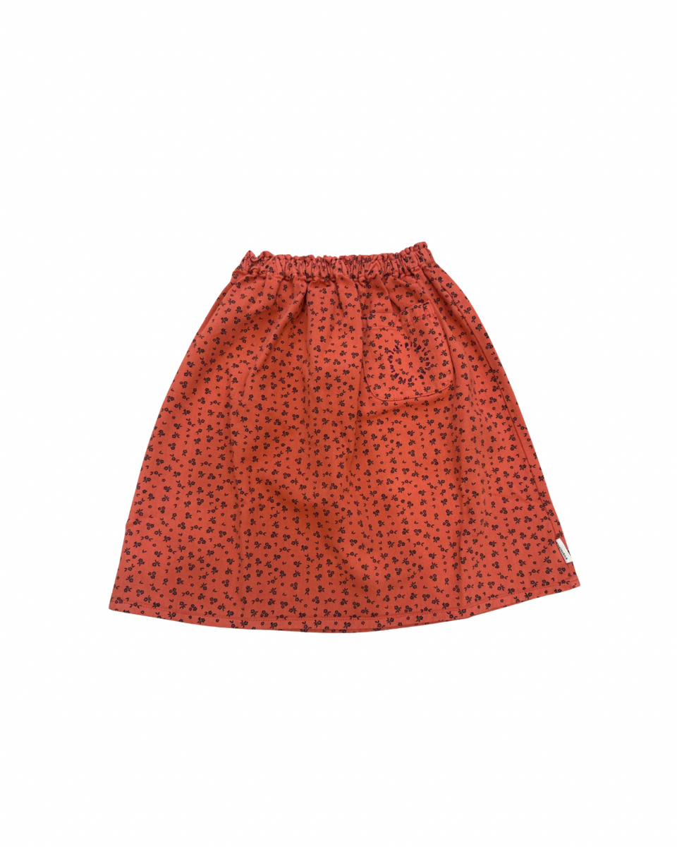 Piupiuchick Raspberry w/ Black Flower Skirt