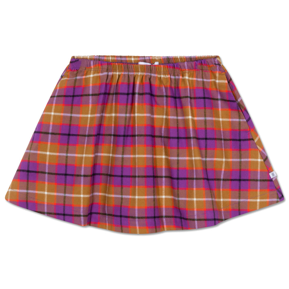 Repose Purple Plaid Skirt