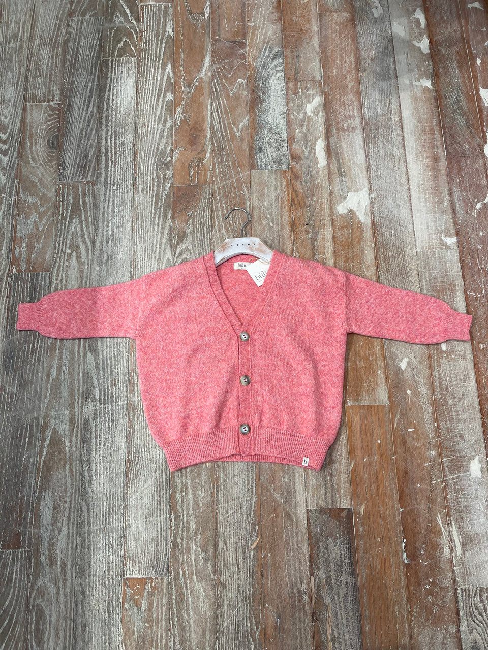 Buho Melange Candy Cardigan-Ran Oversized Size Down