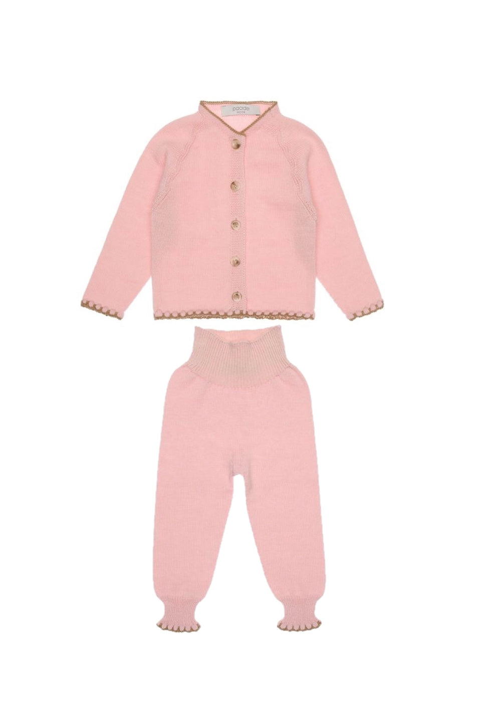 Paade Mode Alex Seamless Beige/Pink Set