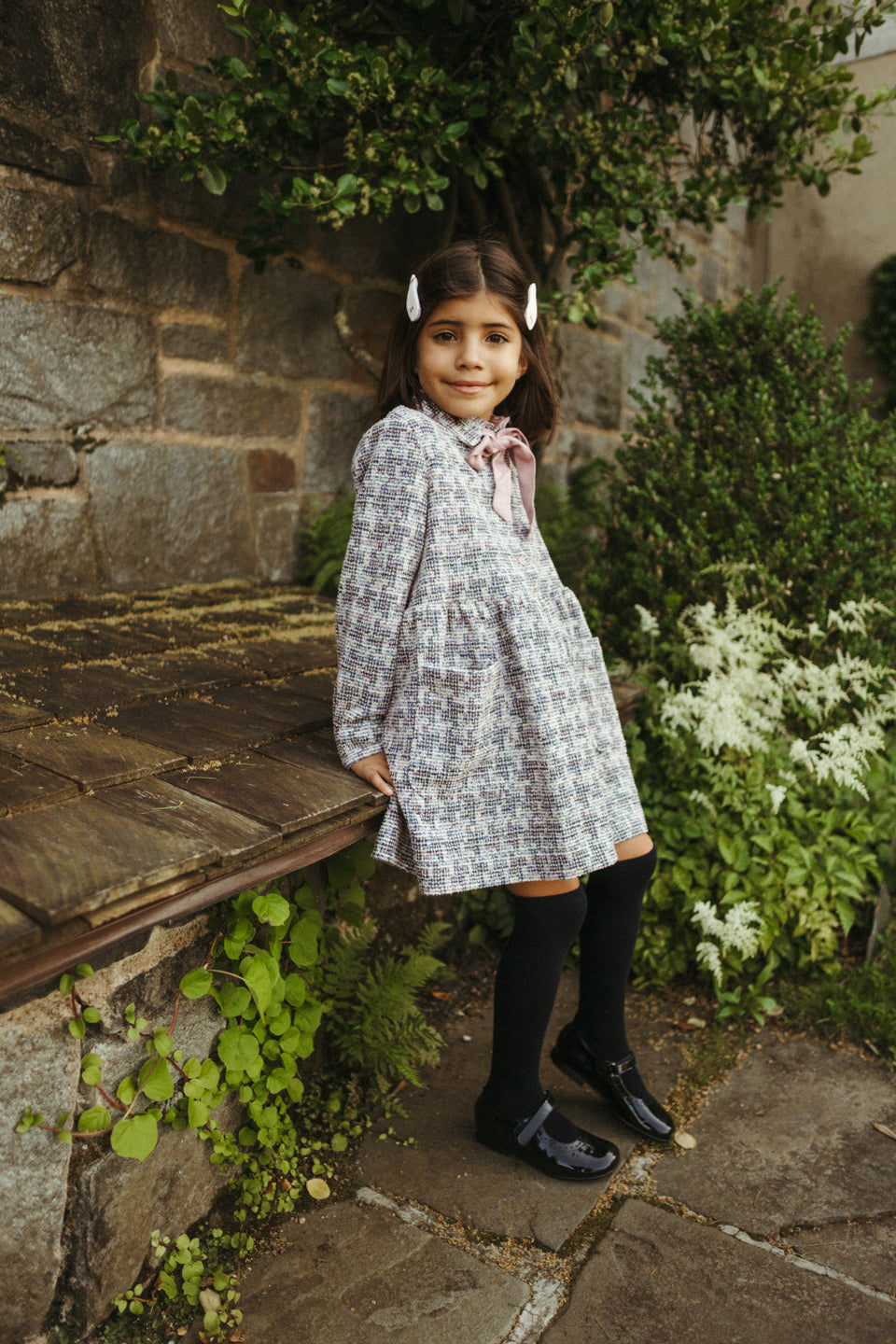 Met Multicolor Tweed Dress (Must Size Down)