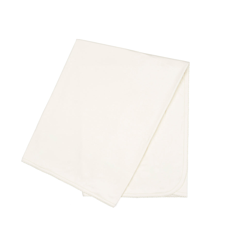 Wild Wawa Pearl Blanket w/ Crochet Trim